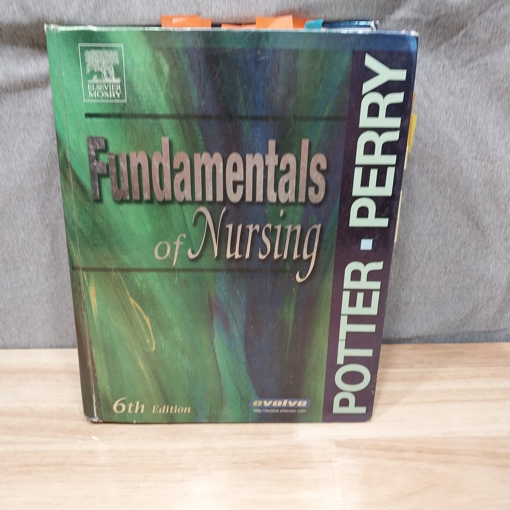 Fundamentals of Nursing Textbook 6th Ed Potter Perry Elsevier Mosby